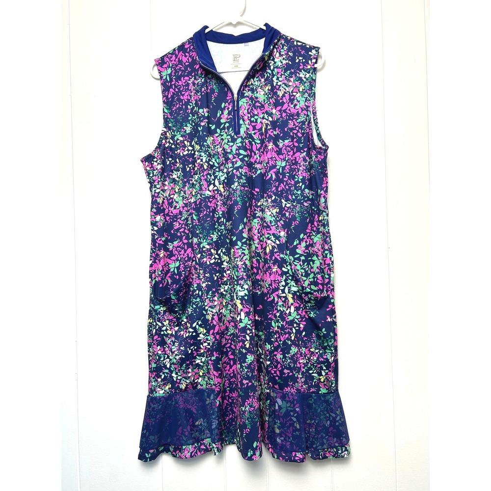 EP New York Women's XXL Sleeveless Golf Dress Floral Print‎ outdoor activewear